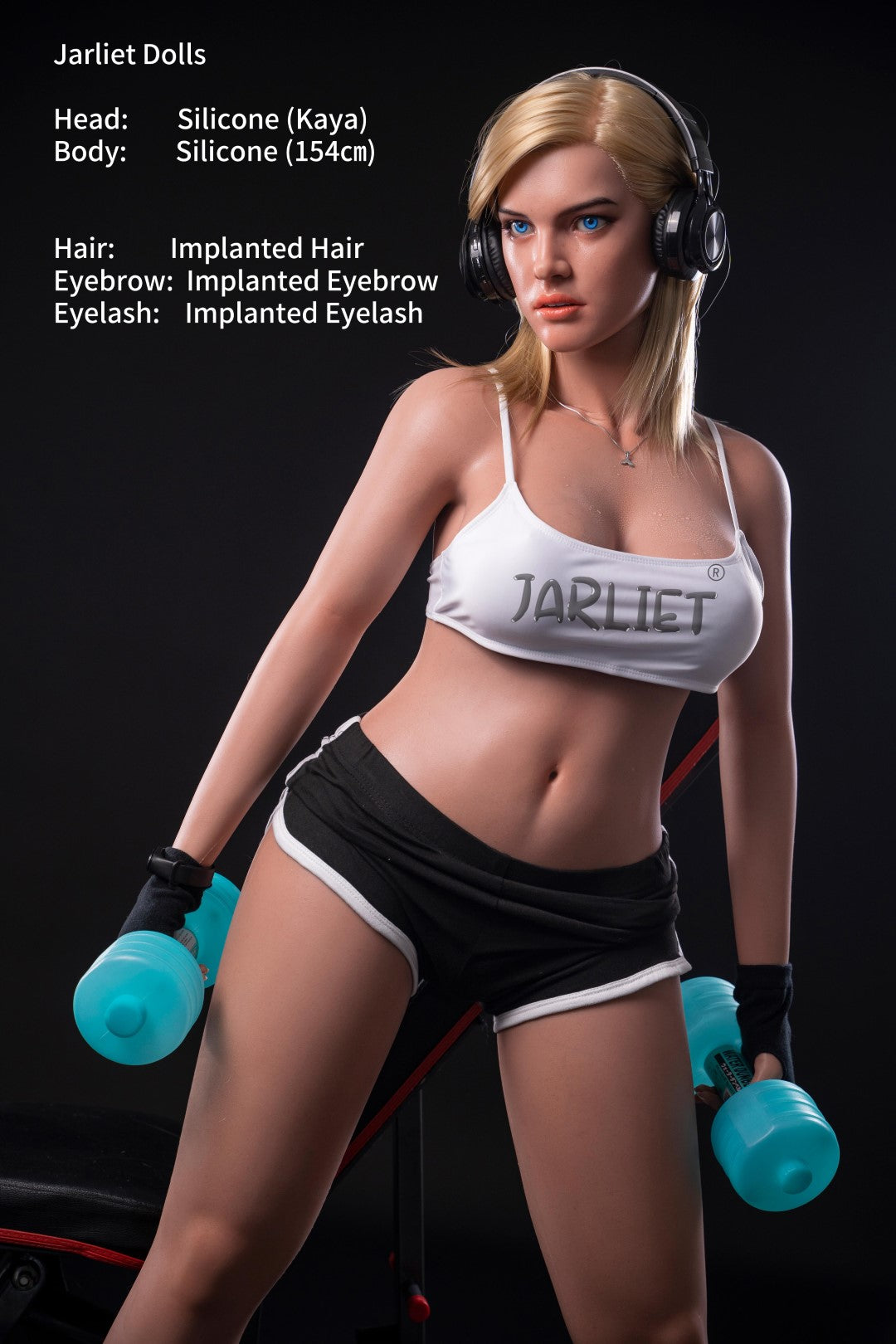 Kaya 1 sexdukke (Jarliet 154 cm C-cup silikone)