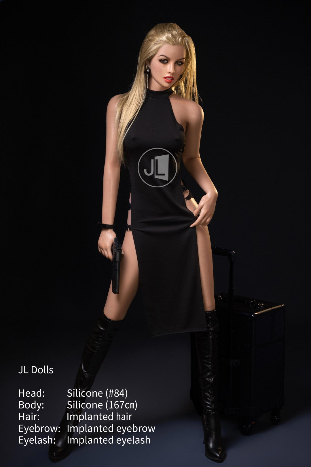 Blanche sexdukke (Jarliet 167 cm B-cup silikone)