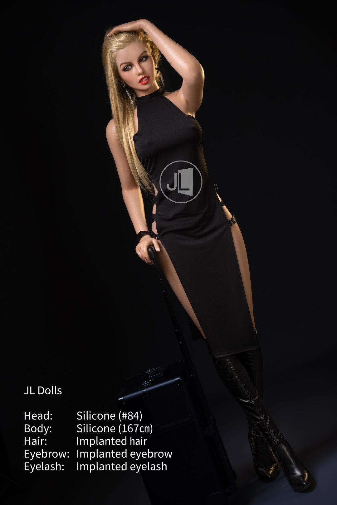 Blanche sexdukke (Jarliet 167 cm B-cup silikone)