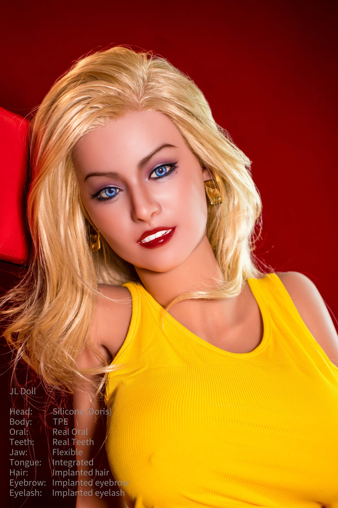 Doris sexdukke (Jarliet 148 cm E-cup TPE+silikone)
