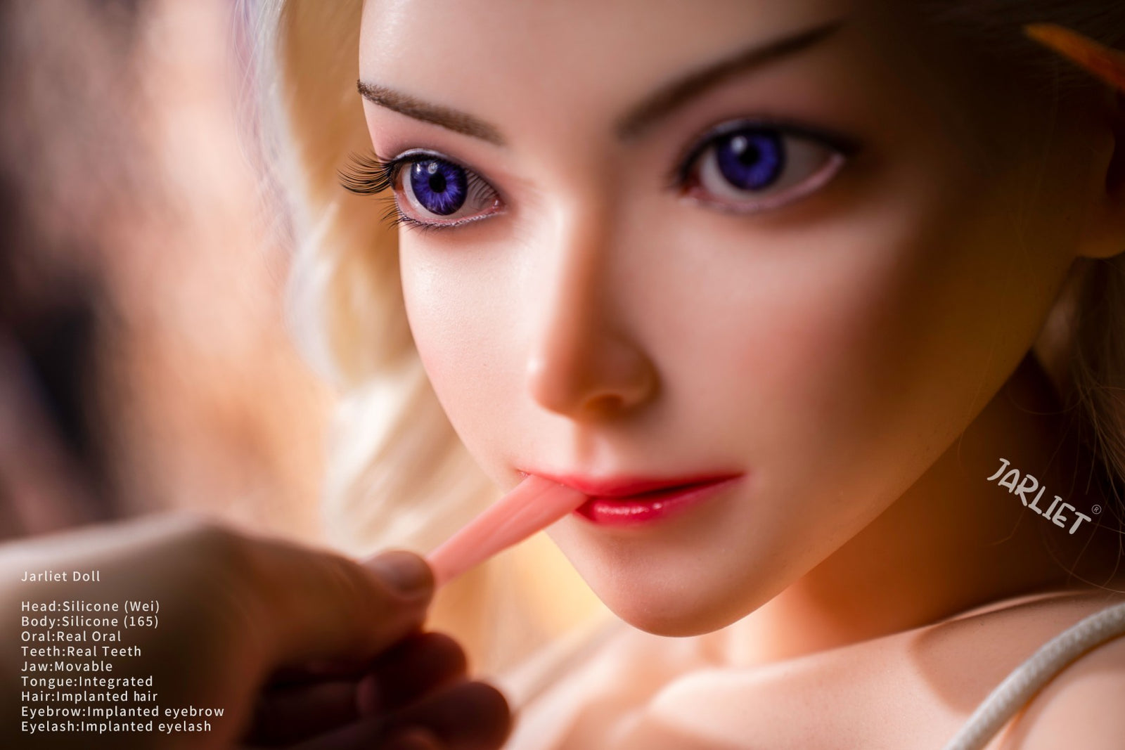 Wei sexdukke (Jarliet 165 cm C-cup silikone)