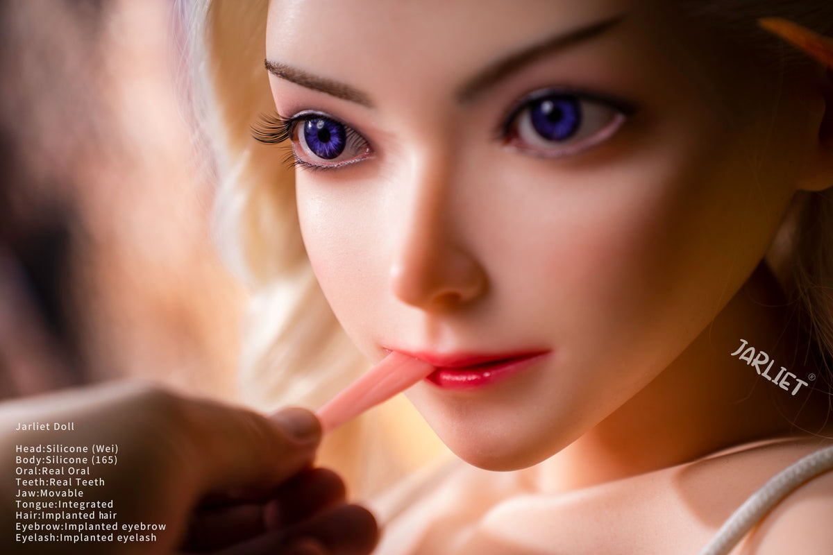 Wei sexdukke (Jarliet 165 cm A-cup TPE+silikone)