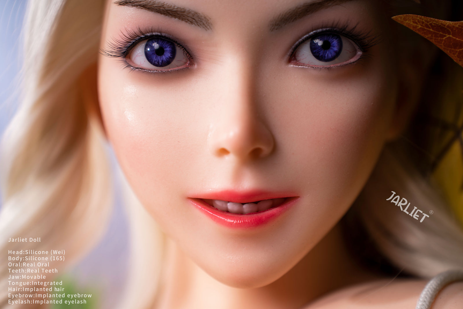 Wei sexdukke (Jarliet 165 cm A-cup TPE+silikone)