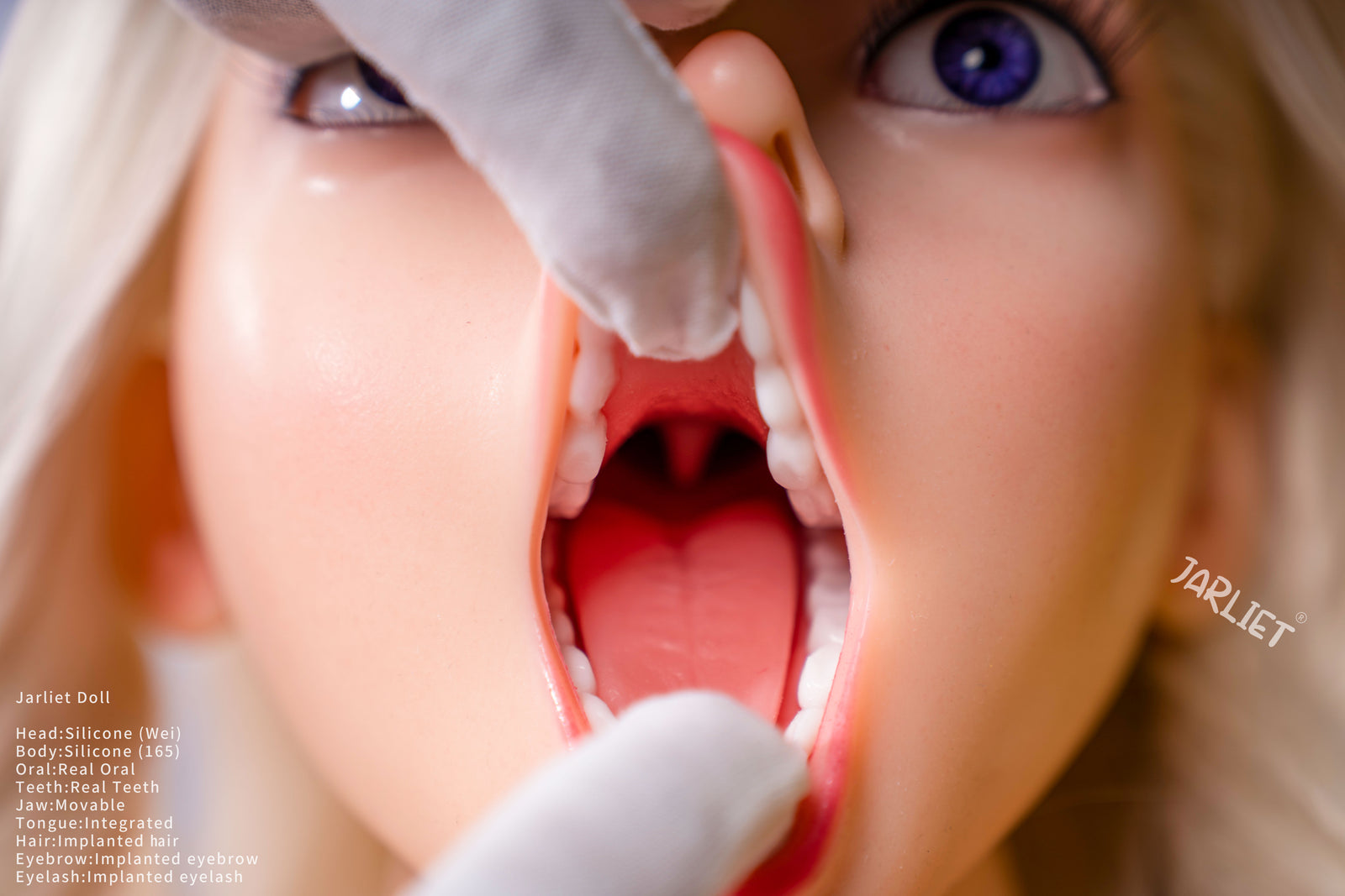 Wei sexdukke (Jarliet 165 cm A-cup TPE+silikone)