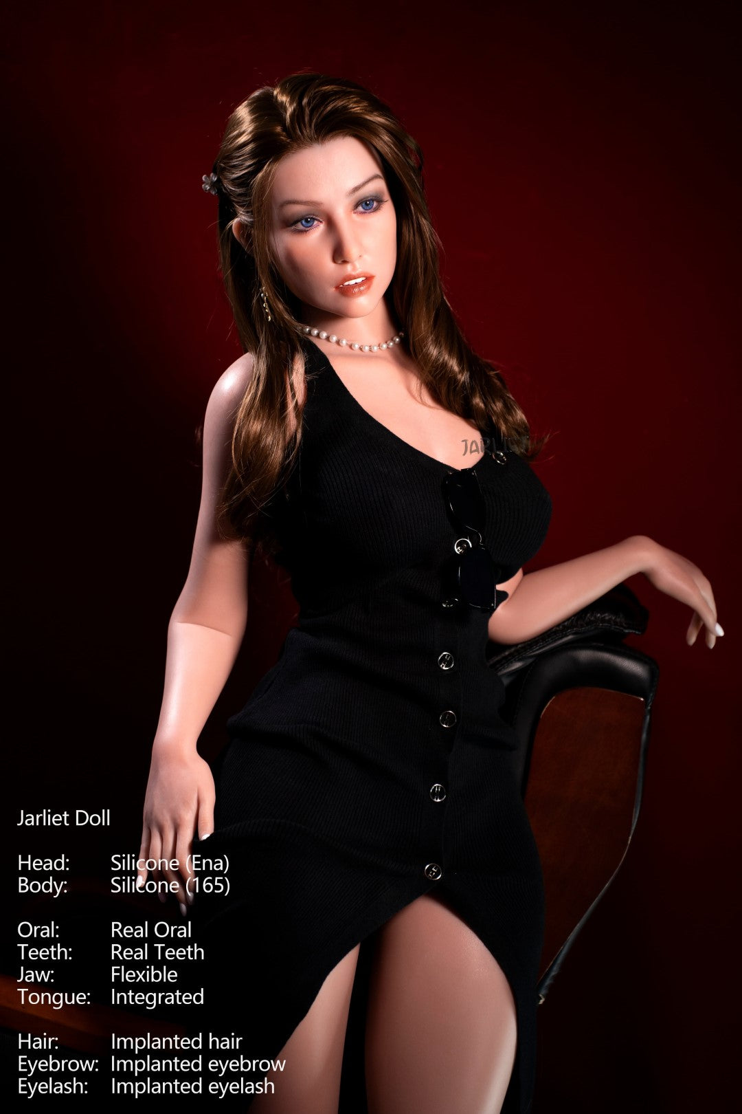 En sexdukke (Jarliet 165 cm C-cup silikone)
