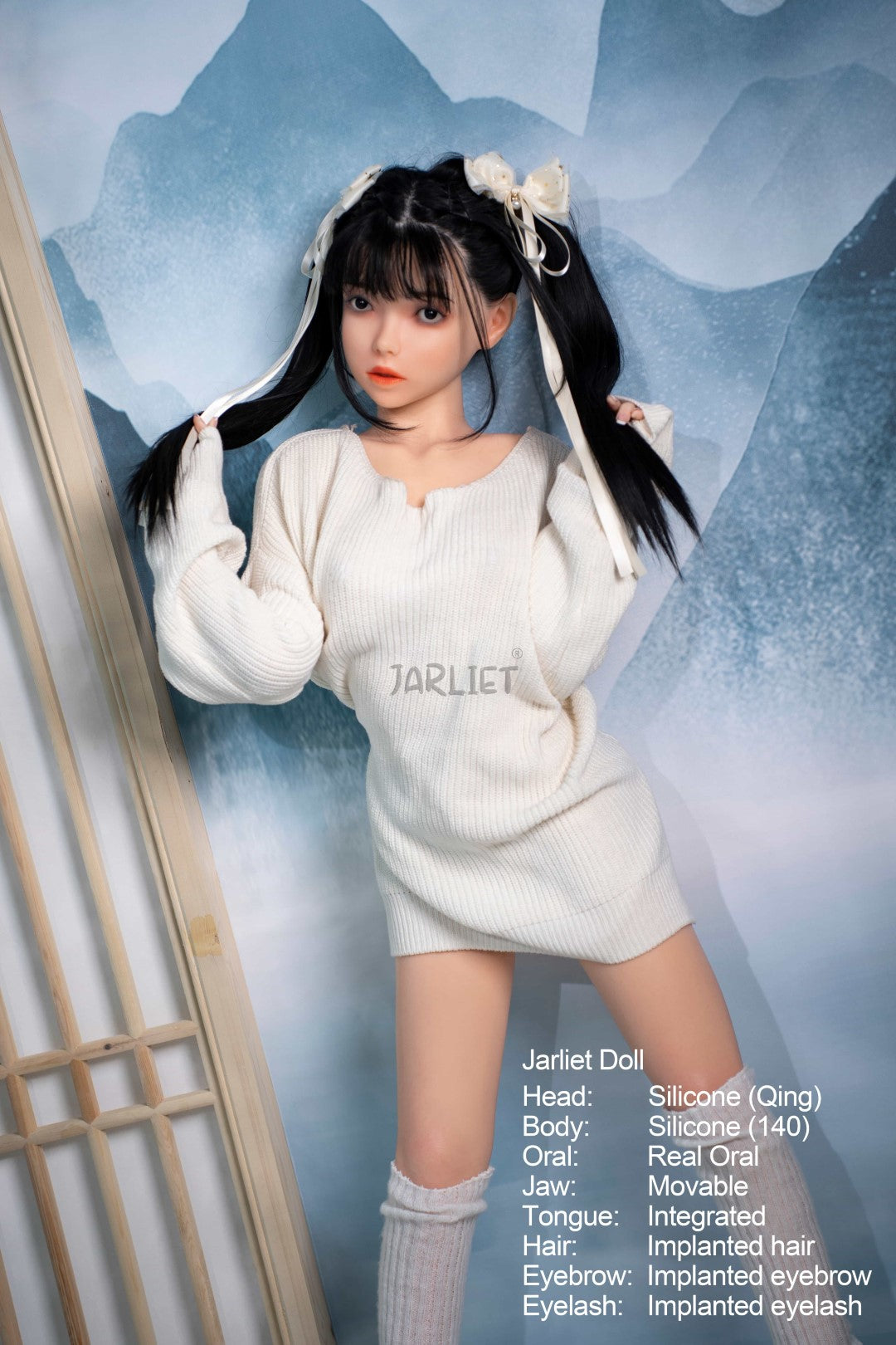 Qing sexdukke (Jarliet 140 cm c-cup silikone)