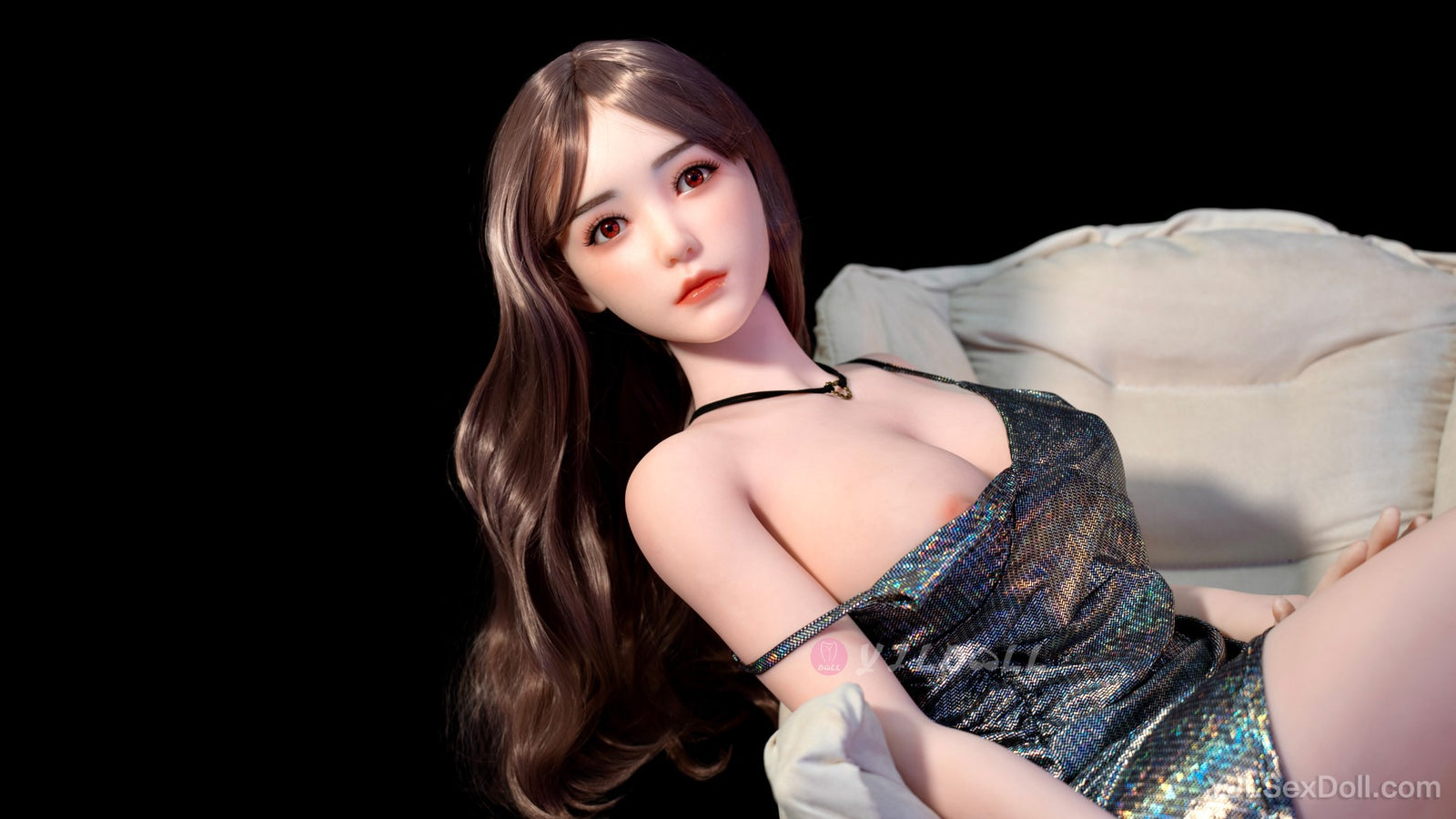 Binde sexdukke (YJL Doll 150 cm I-cup #879 TPE+silikone)