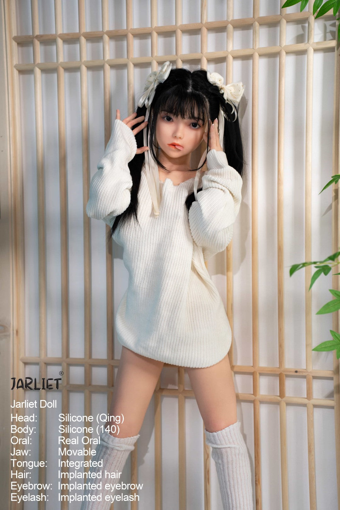 Qing sexdukke (Jarliet 140 cm c-cup silikone)