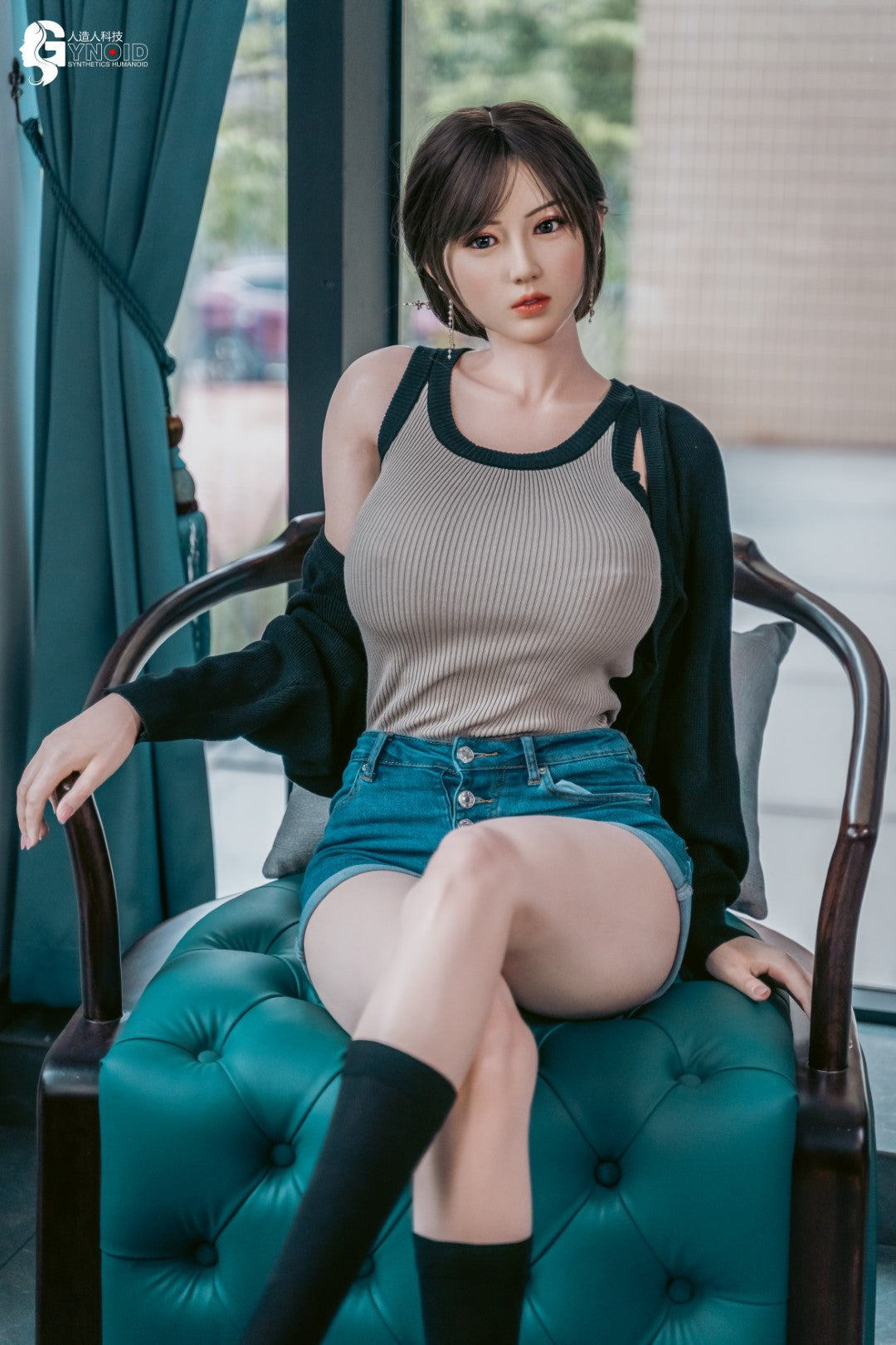 sexdukke Leyla Model 19R Deluxe (Gynoid Doll 168 cm f-cup silikone)