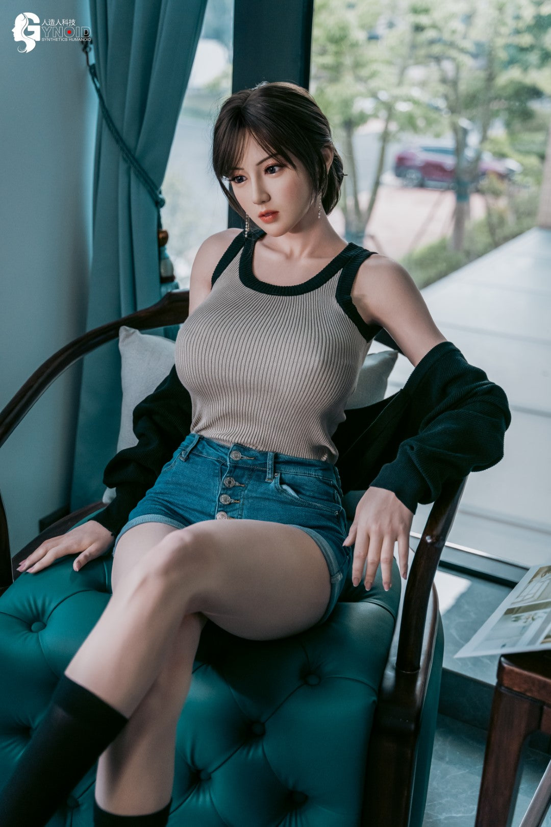 sexdukke Leyla Model 19R Deluxe (Gynoid Doll 168 cm F-cup silikone)