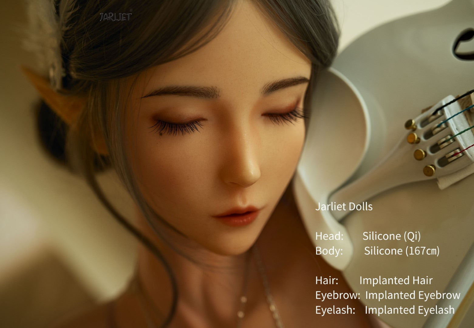 Qi sexdukke (Jarliet 167 cm B-cup silikone)