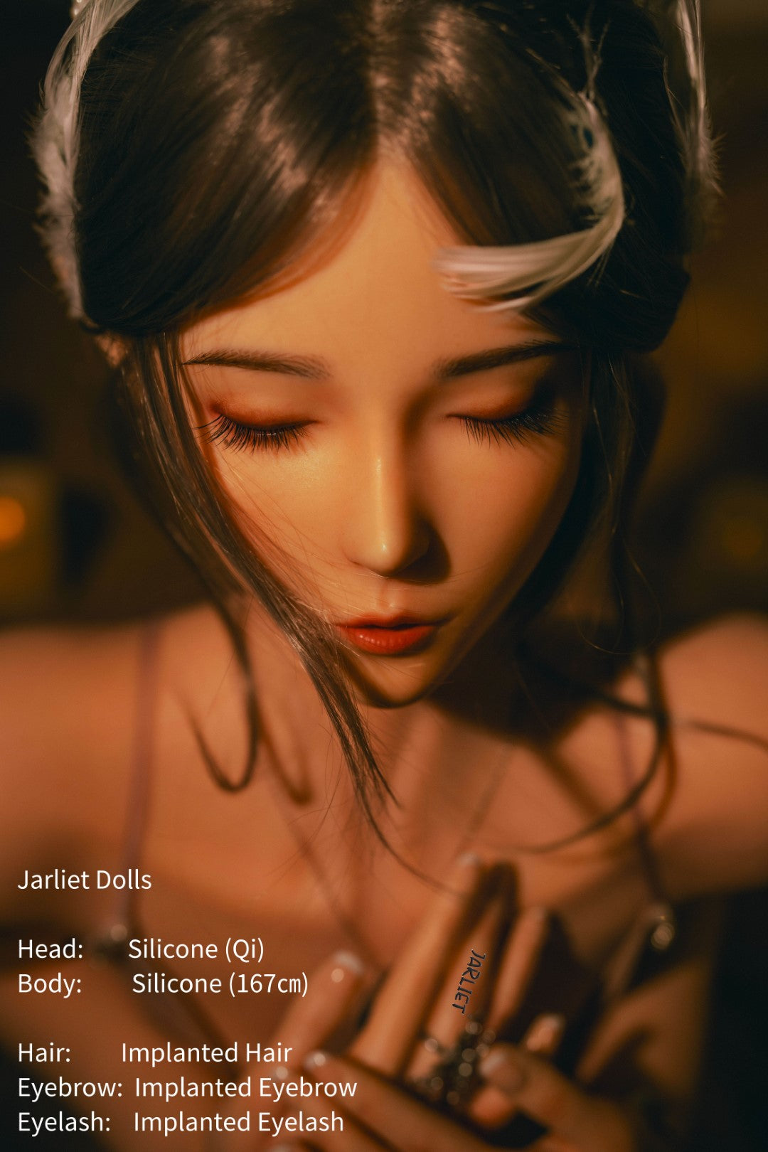Qi sexdukke (Jarliet 167 cm B-cup silikone)