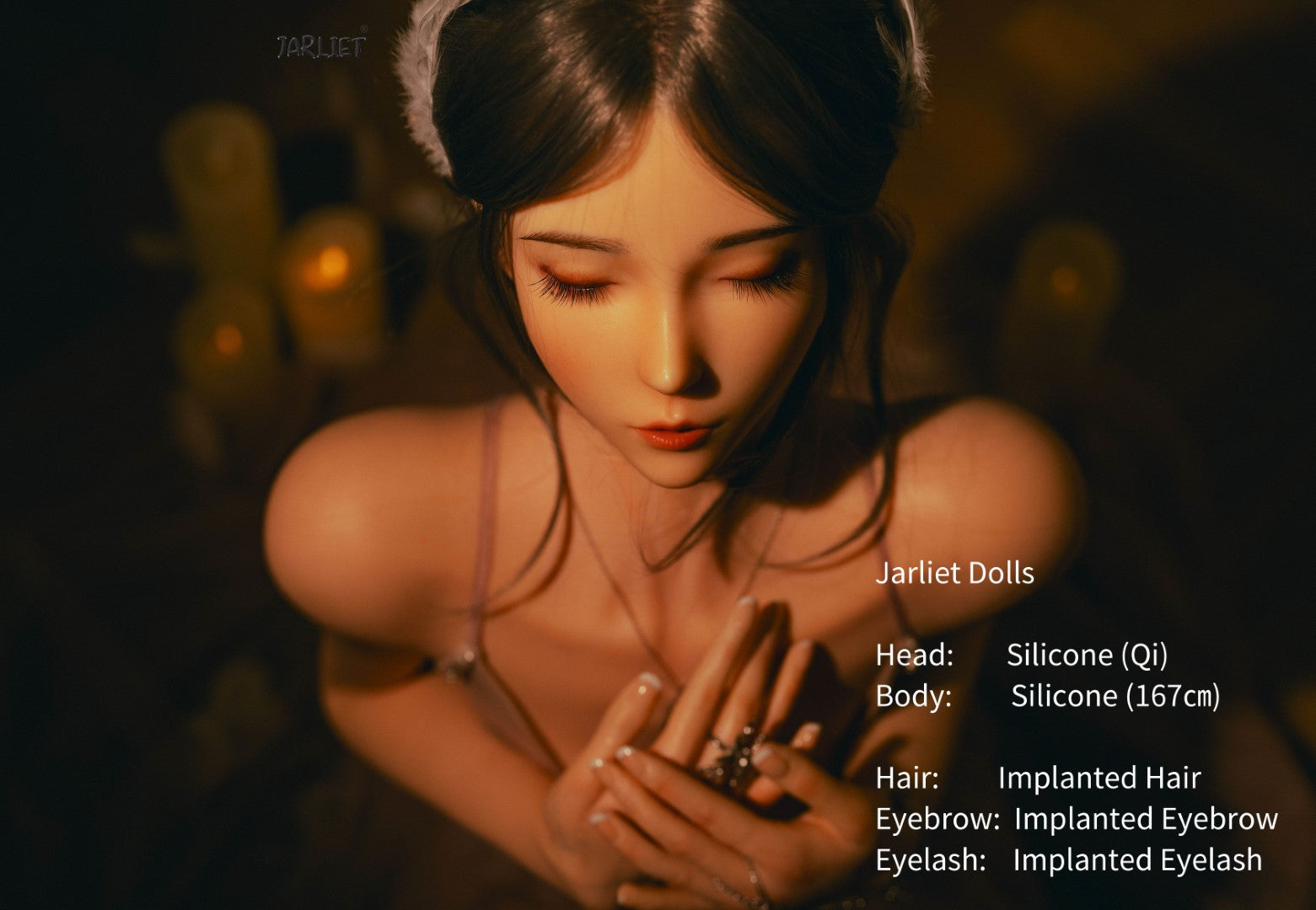 Qi sexdukke (Jarliet 167 cm B-cup silikone)
