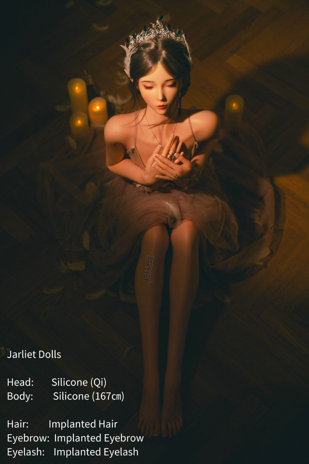 Qi sexdukke (Jarliet 167 cm B-cup silikone)
