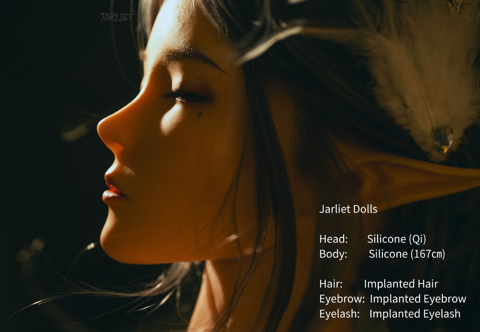 Qi sexdukke (Jarliet 167 cm B-cup silikone)