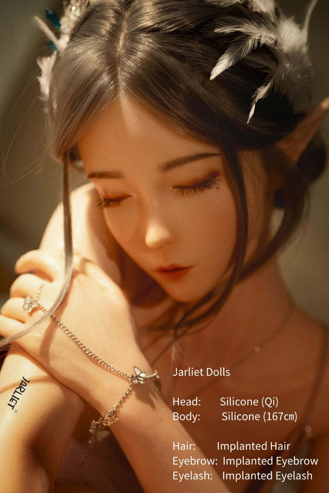 Qi sexdukke (Jarliet 167 cm B-cup silikone)
