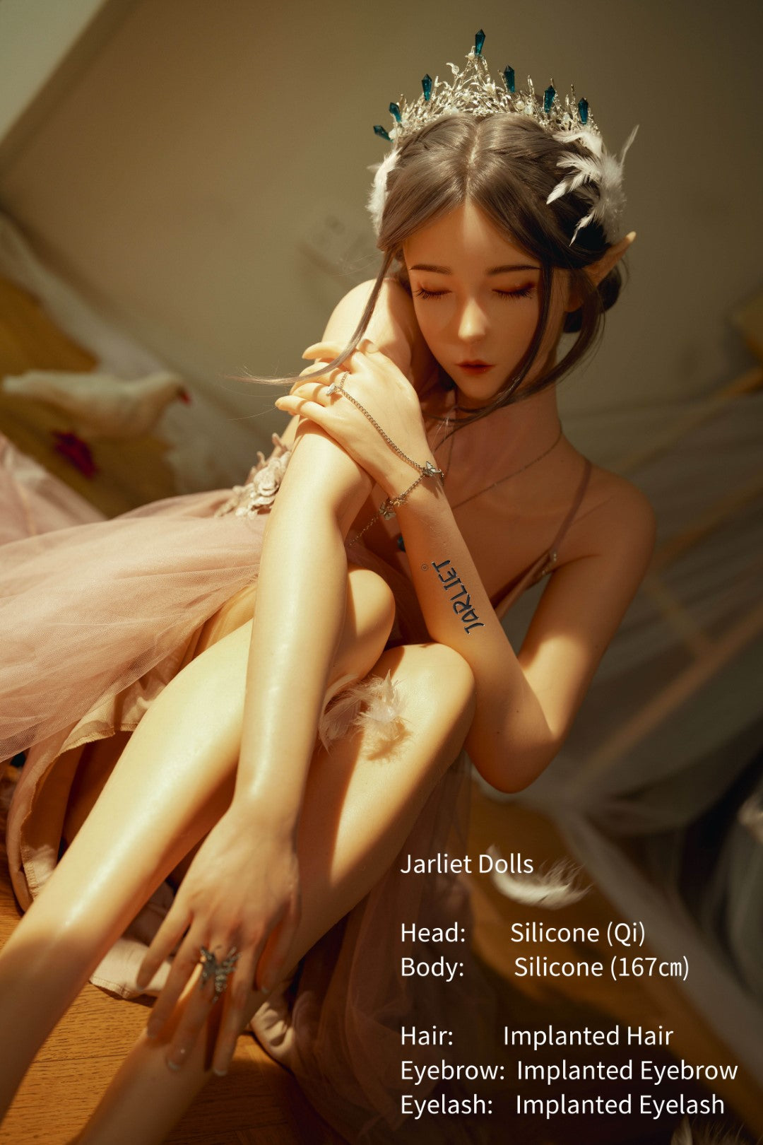 Qi sexdukke (Jarliet 167 cm B-cup silikone)