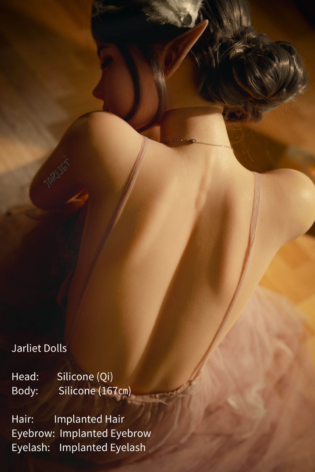 Qi sexdukke (Jarliet 167 cm B-cup silikone)