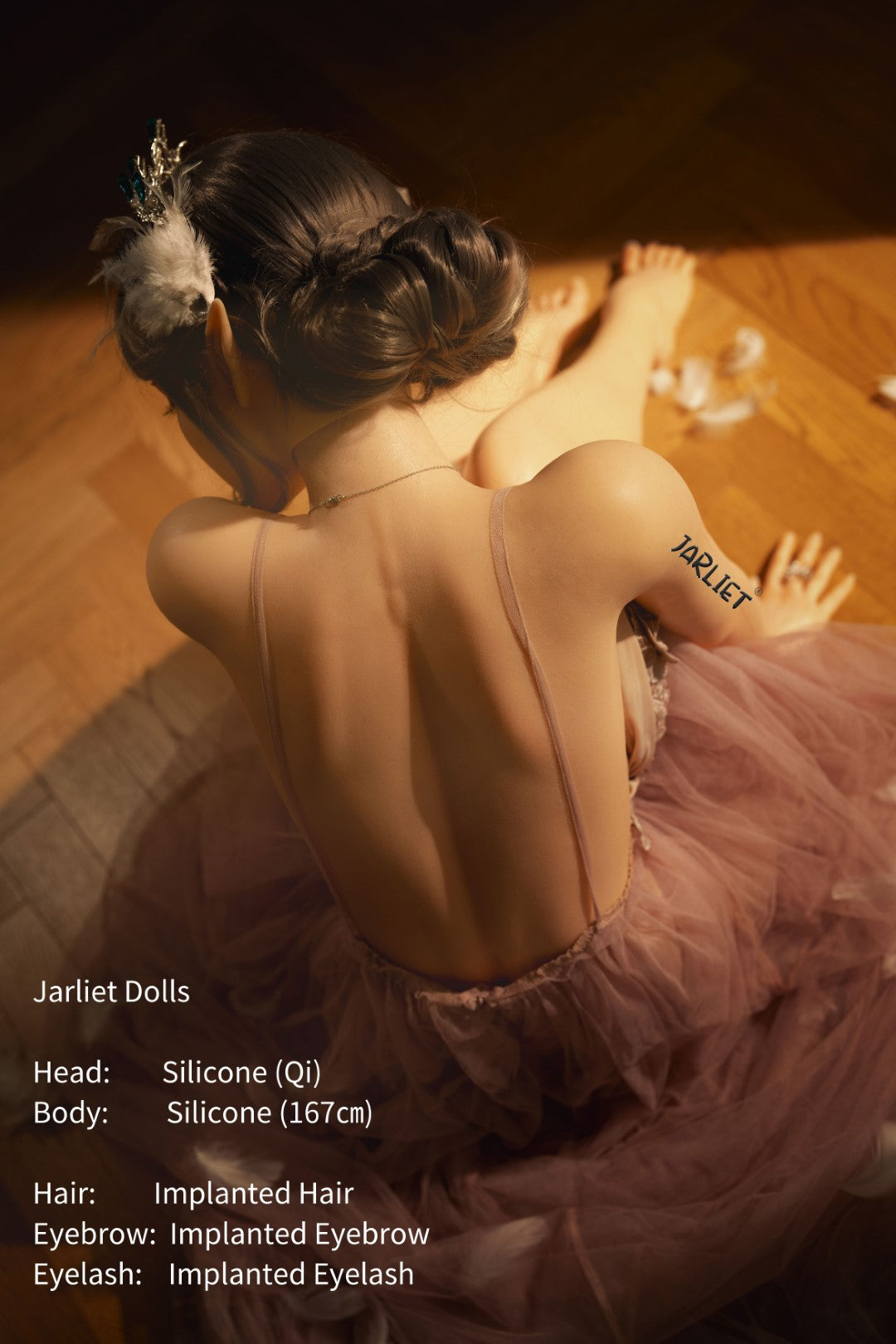 Qi sexdukke (Jarliet 167 cm B-cup silikone)