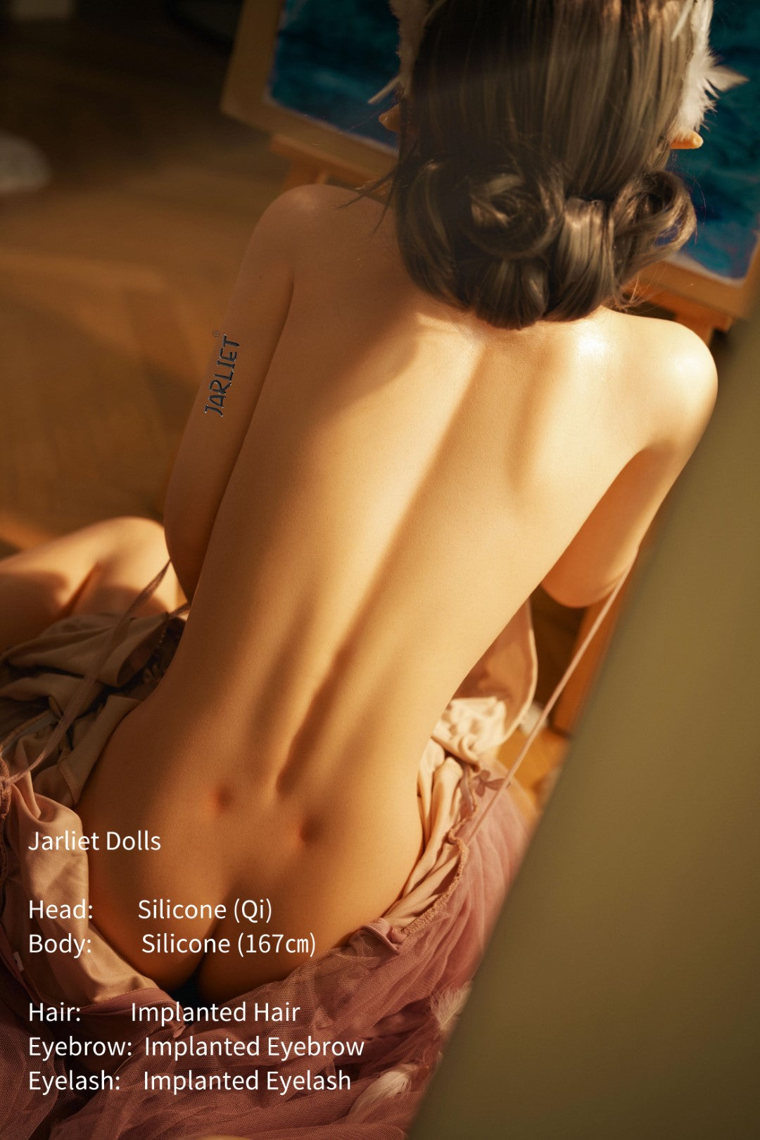 Qi sexdukke (Jarliet 167 cm B-cup silikone)