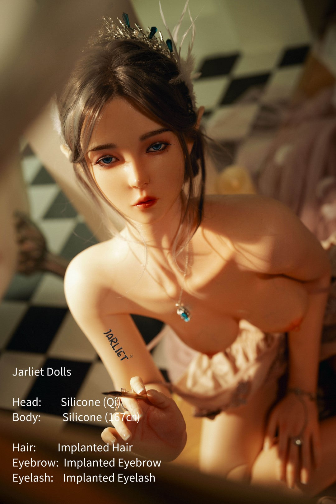 Qi sexdukke (Jarliet 167 cm B-cup silikone)