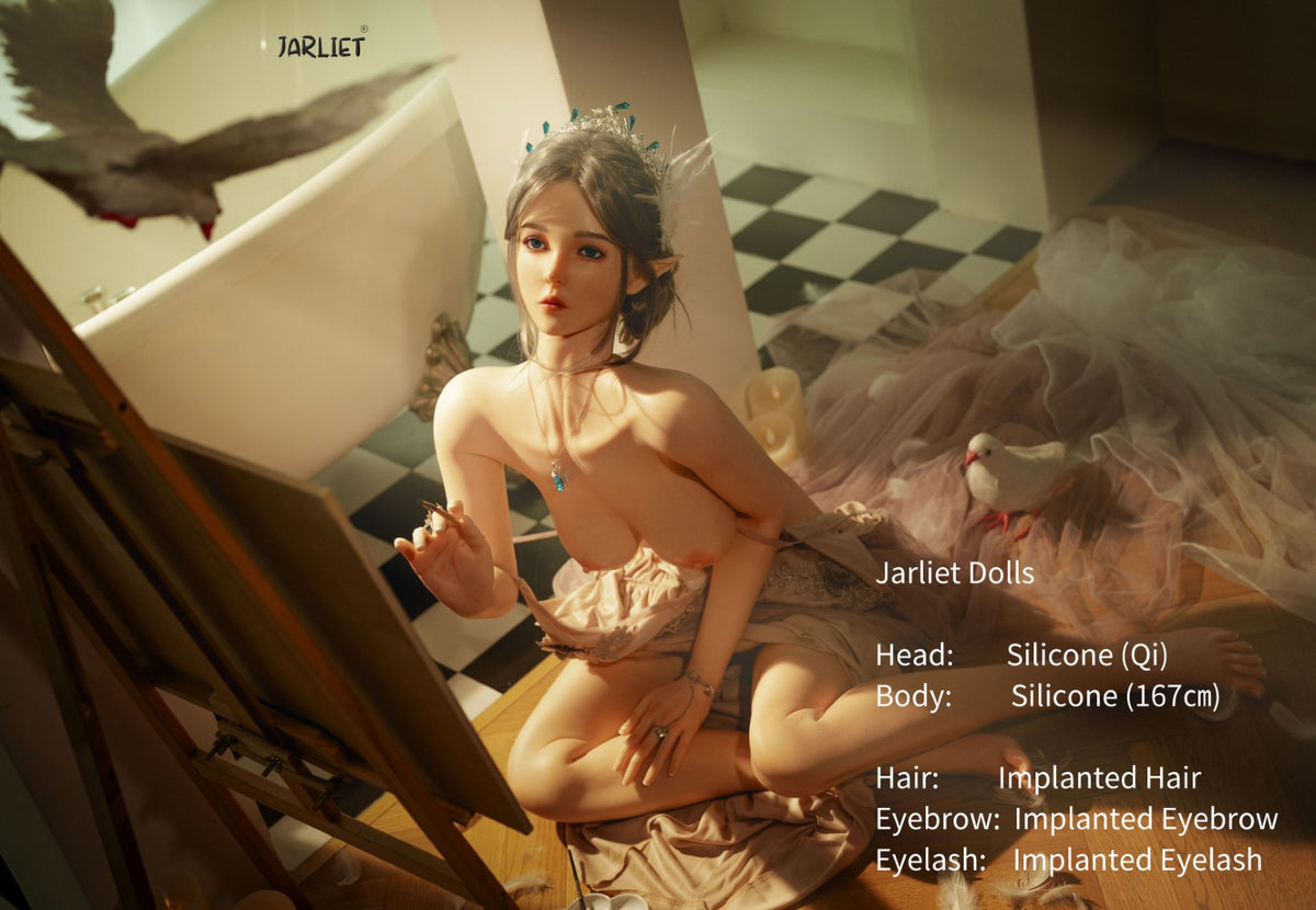 Qi sexdukke (Jarliet 167 cm B-cup silikone)