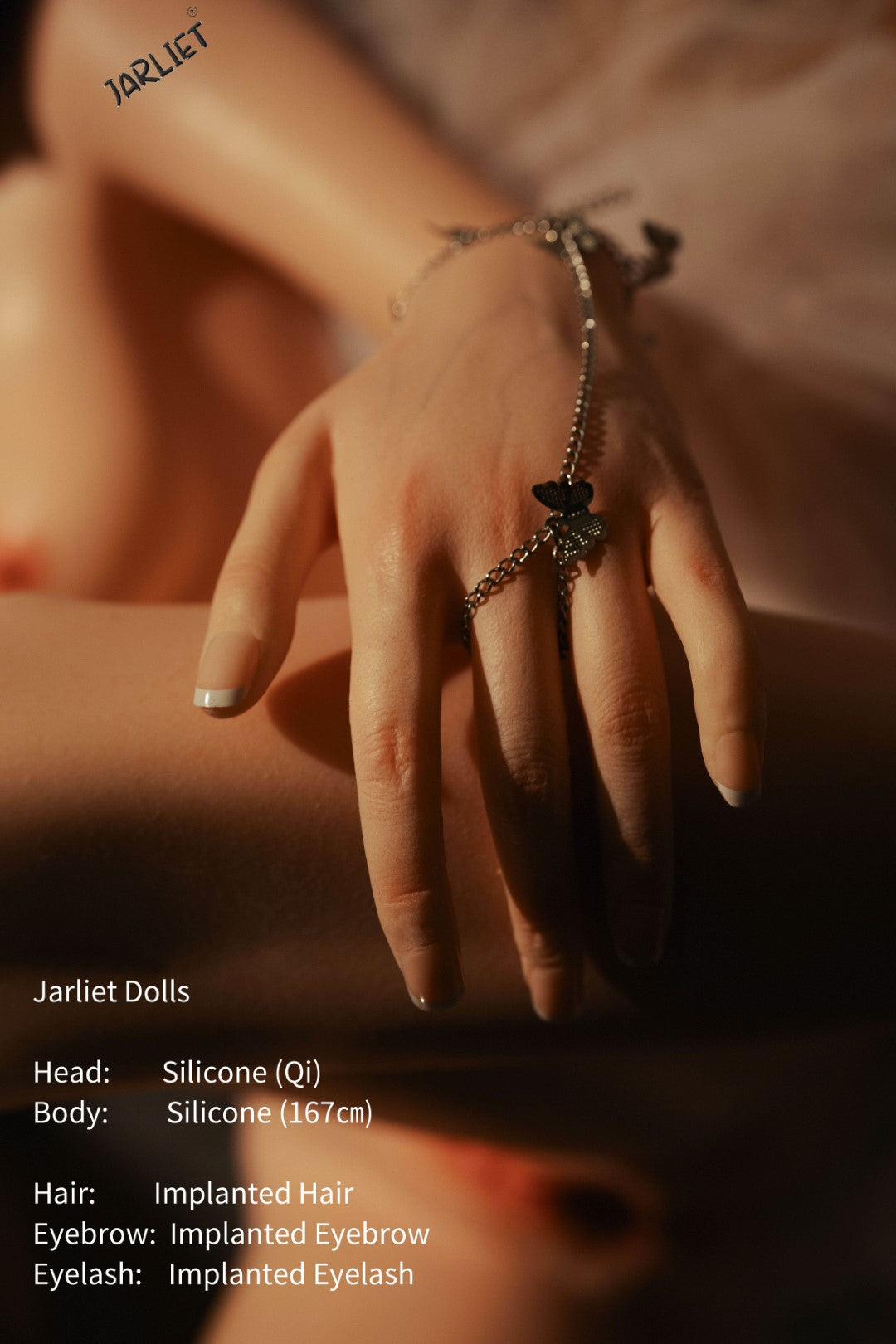Qi sexdukke (Jarliet 167 cm B-cup silikone)