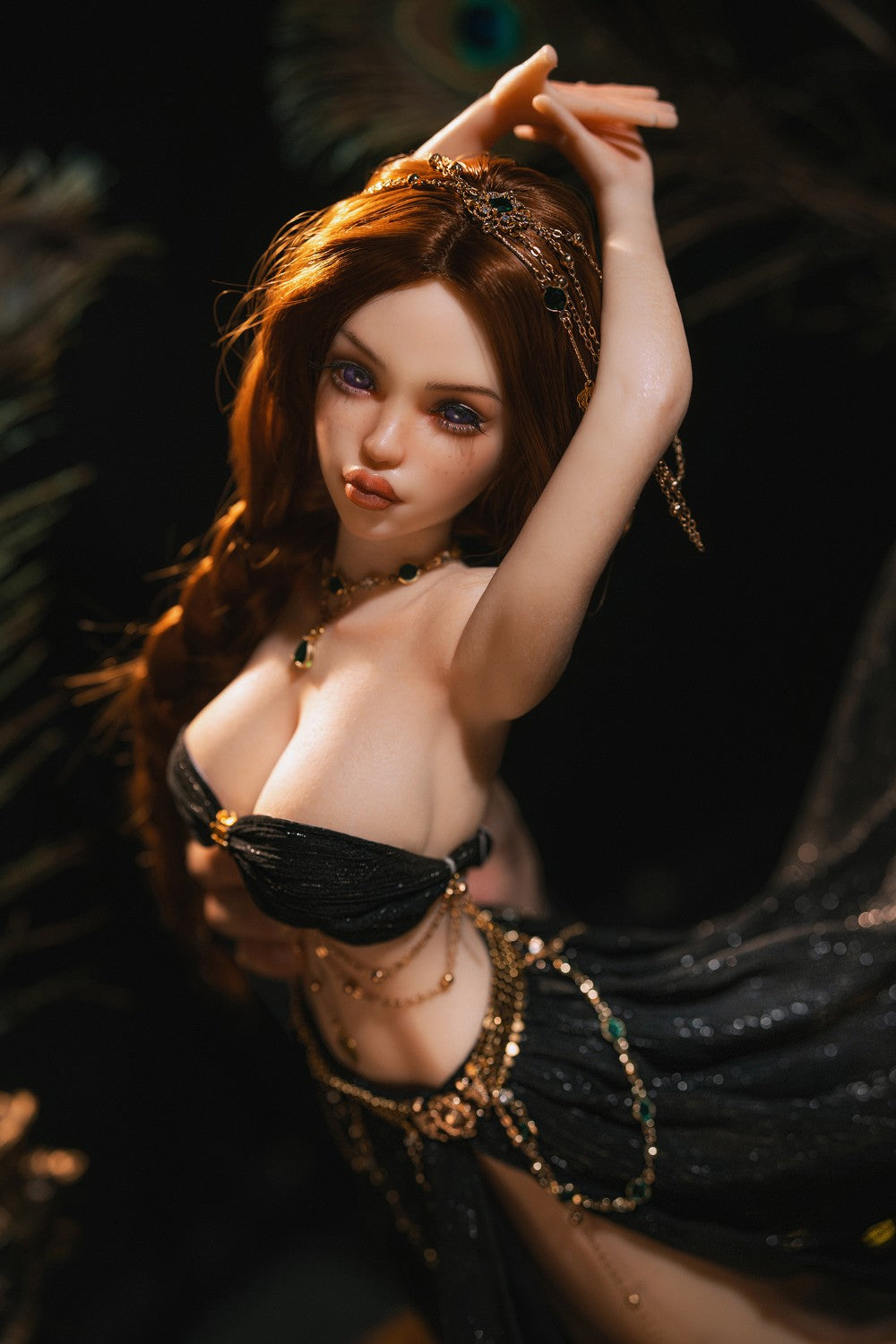 Amina sexdukke (Rosretty Doll 60 cm D-cup SM1 silikone)