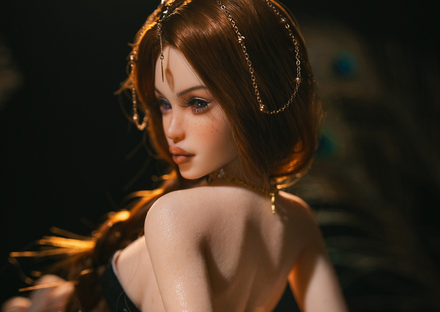 Amina sexdukke (Rosretty Doll 60 cm D-cup SM1 silikone)