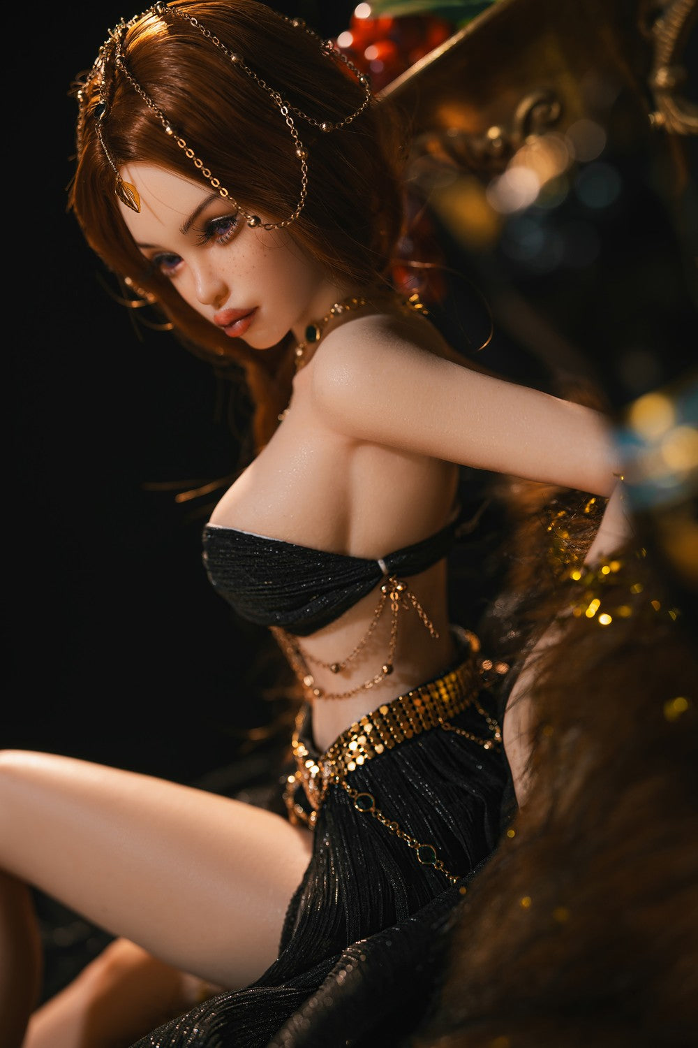 Amina sexdukke (Rosretty Doll 60 cm D-cup SM1 silikone)