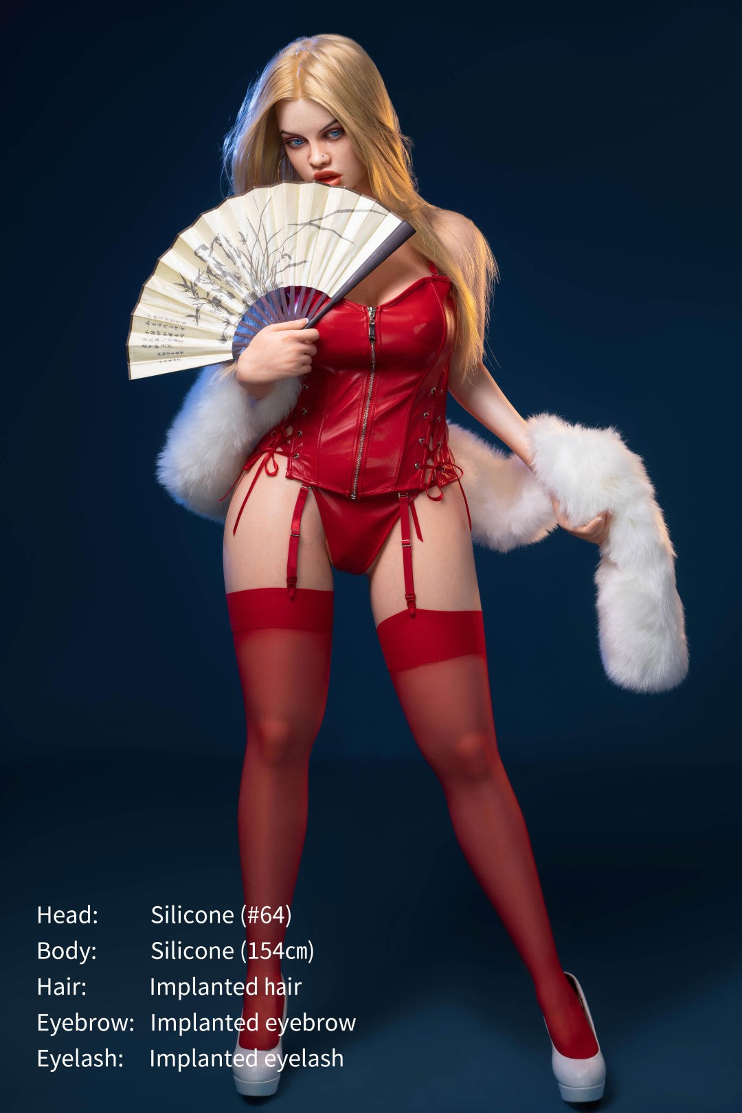 Bestie sexdukke (Jarliet 154 cm C-cup silikone)