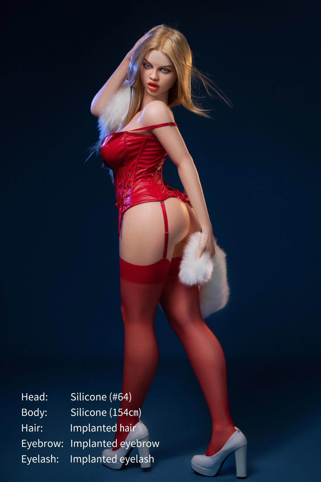 Bestie sexdukke (Jarliet 154 cm C-cup silikone)