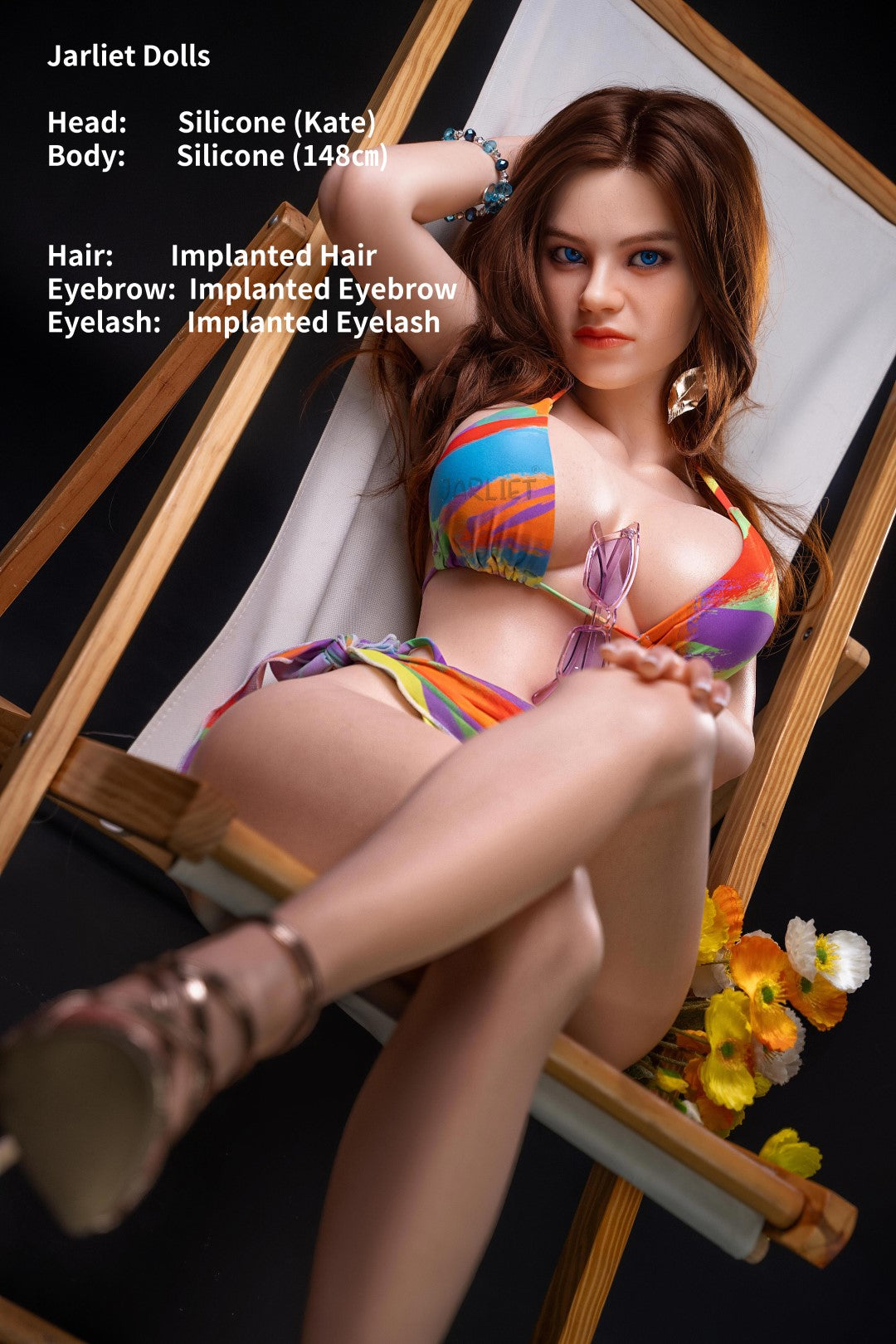 Kate sexdukke (Jarliet 148 cm E-cup silikone)