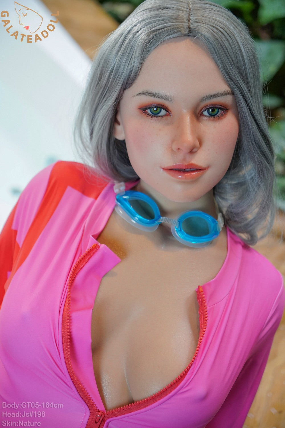 Olga sexdukke (Galatea Doll 164 cm B-cup #198 silikone)