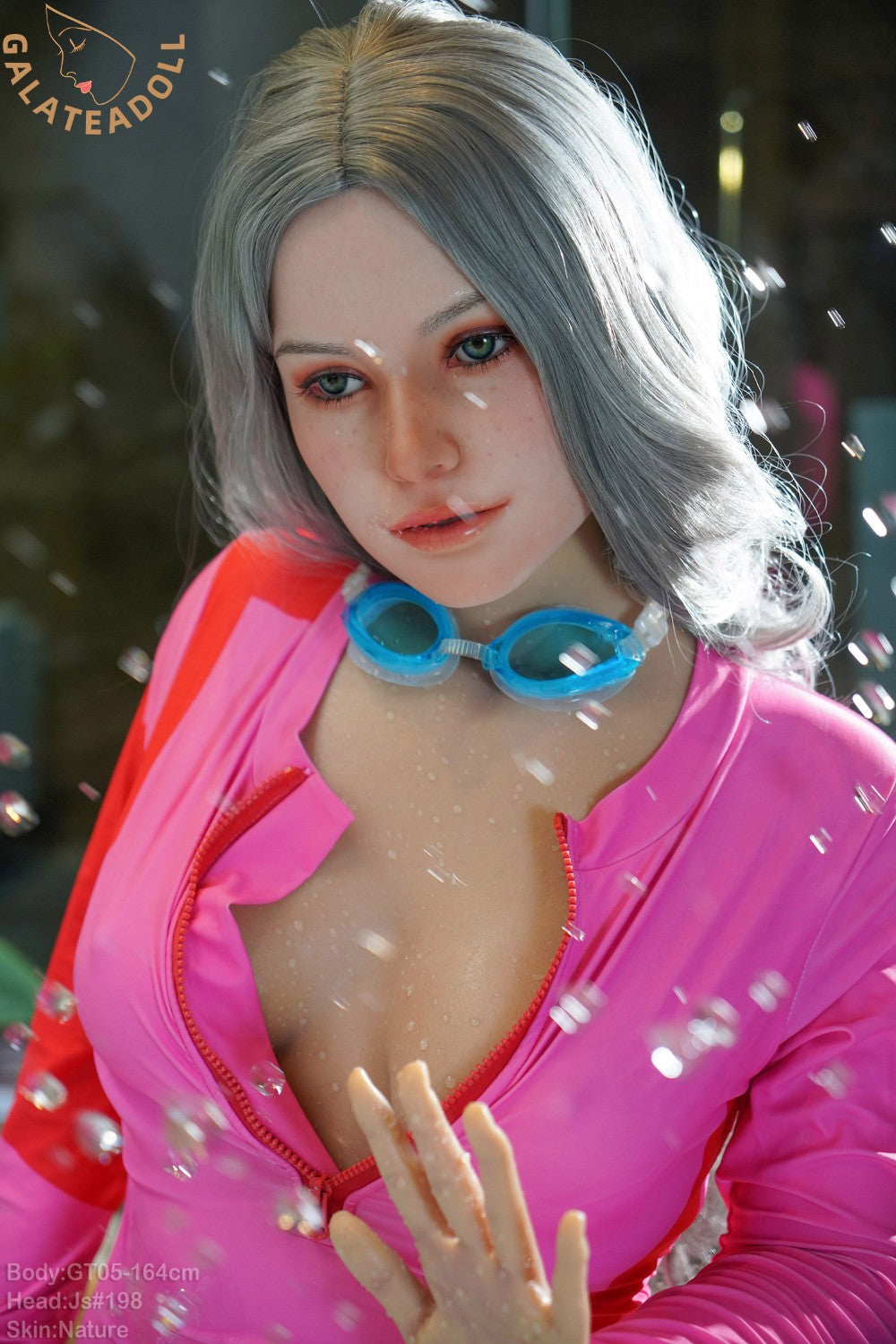 Olga sexdukke (Galatea Doll 164 cm B-cup #198 silikone)