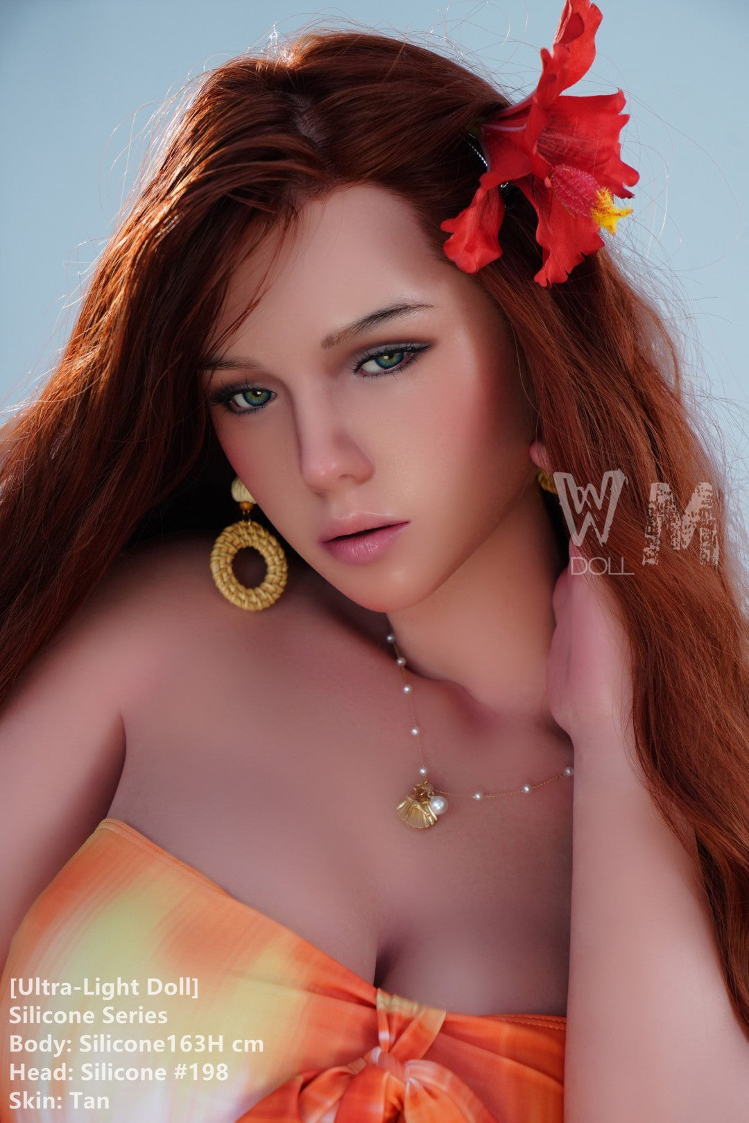Isabella sexdukke (WM-Doll 163 cm H-cup Q#198 silikone)
