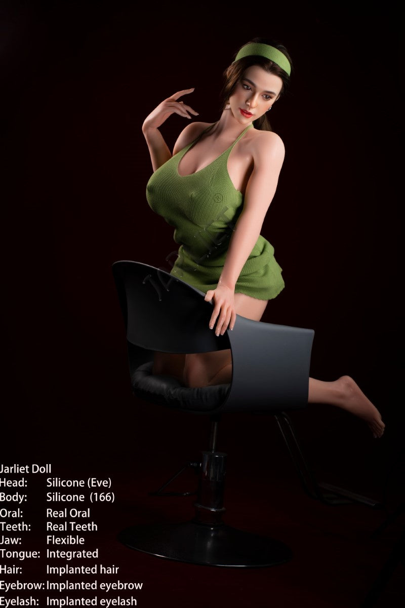 Eva sexdukke (Jarliet 163 cm E-cup silikone)