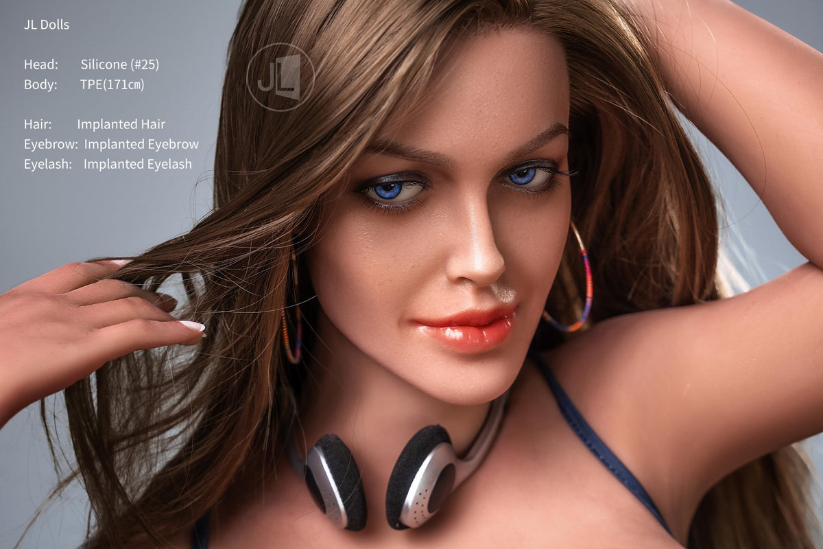 Gina sexdukke (Jarliet 171 cm M-cup TPE+silikone)