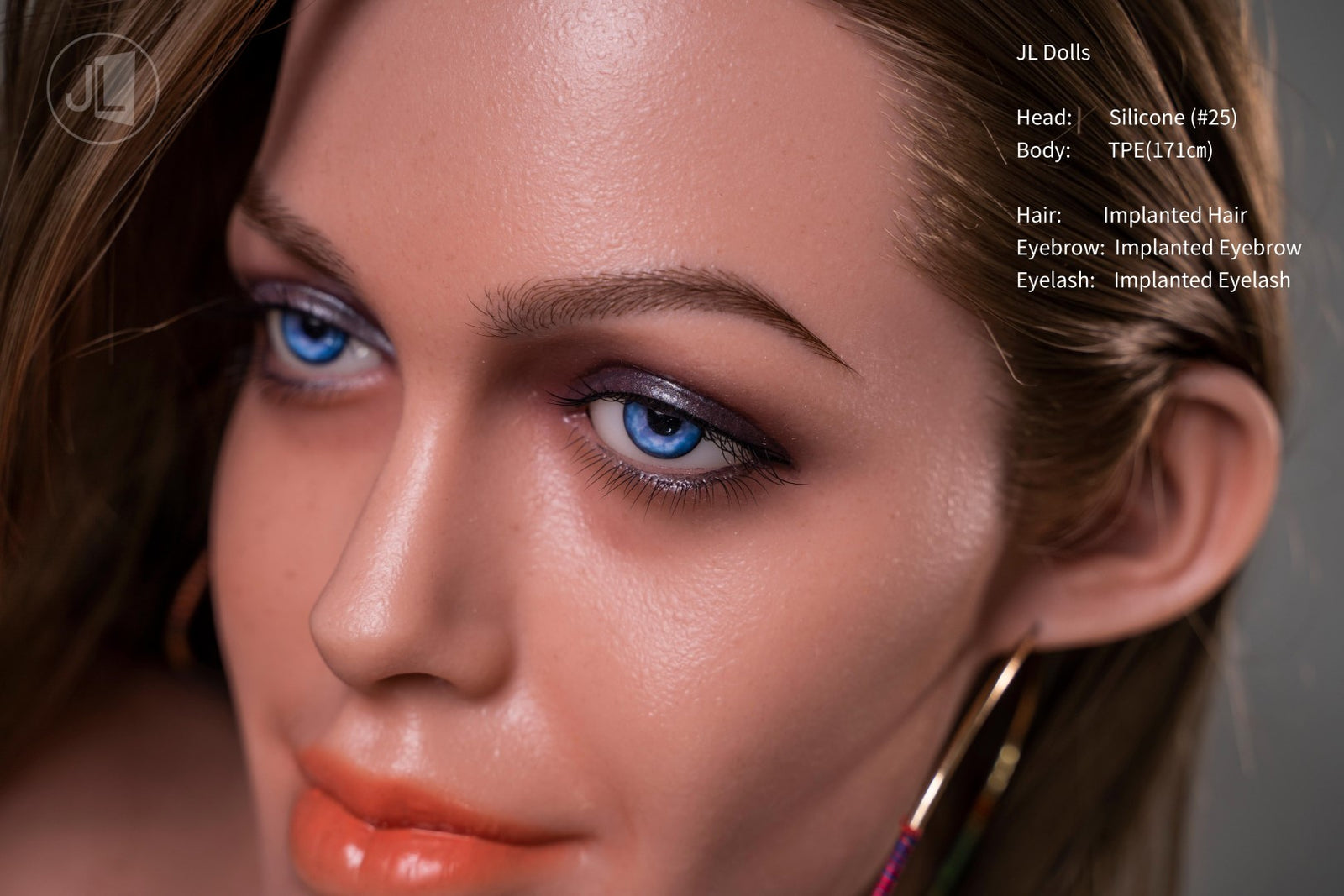 Gina sexdukke (Jarliet 171 cm M-cup TPE+silikone)