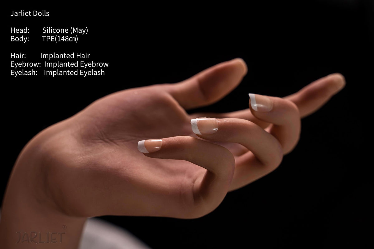 maj sexdukke (Jarliet 148 cm E-cup TPE+silikone)