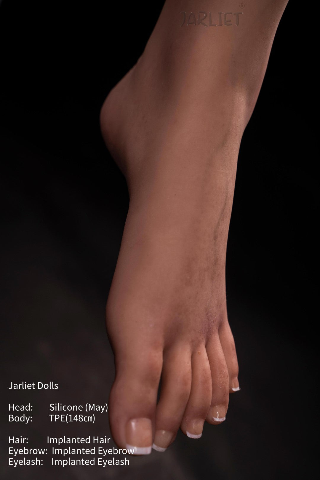 maj sexdukke (Jarliet 148 cm E-cup TPE+silikone)