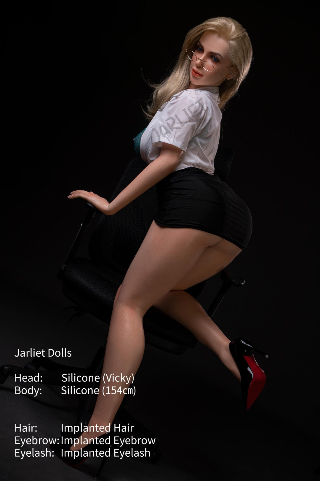 Vicky sexdukke (Jarliet 154 cm c-cup silikone)