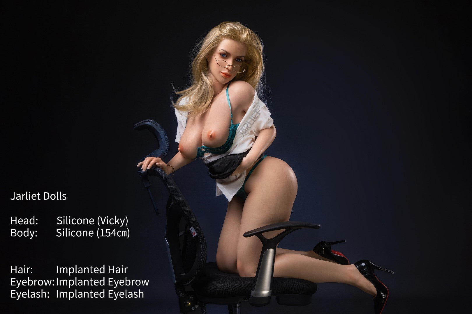 Vicky sexdukke (Jarliet 154 cm c-cup silikone)
