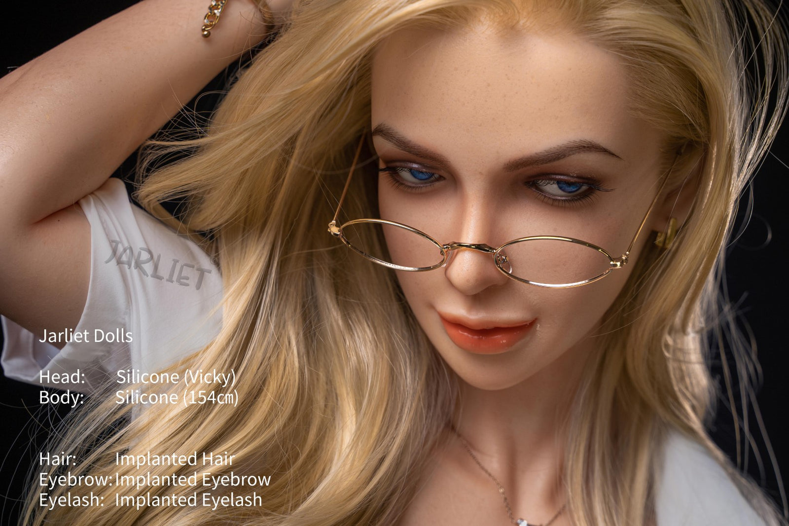 Vicky sexdukke (Jarliet 154 cm C-cup silikone)
