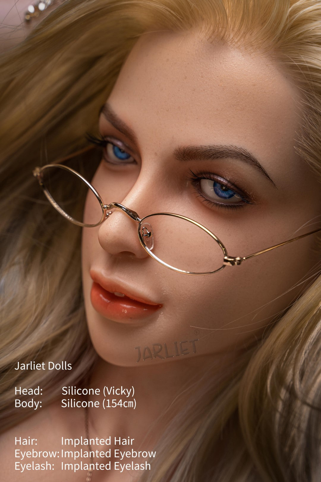 Vicky sexdukke (Jarliet 154 cm C-cup silikone)