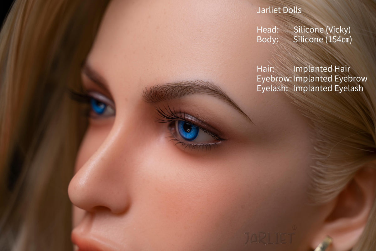 Vicky sexdukke (Jarliet 154 cm C-cup silikone)