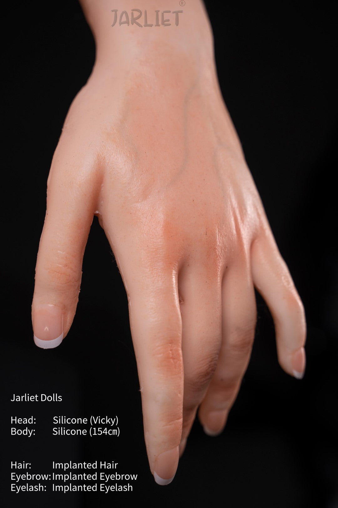 Vicky sexdukke (Jarliet 154 cm C-cup silikone)