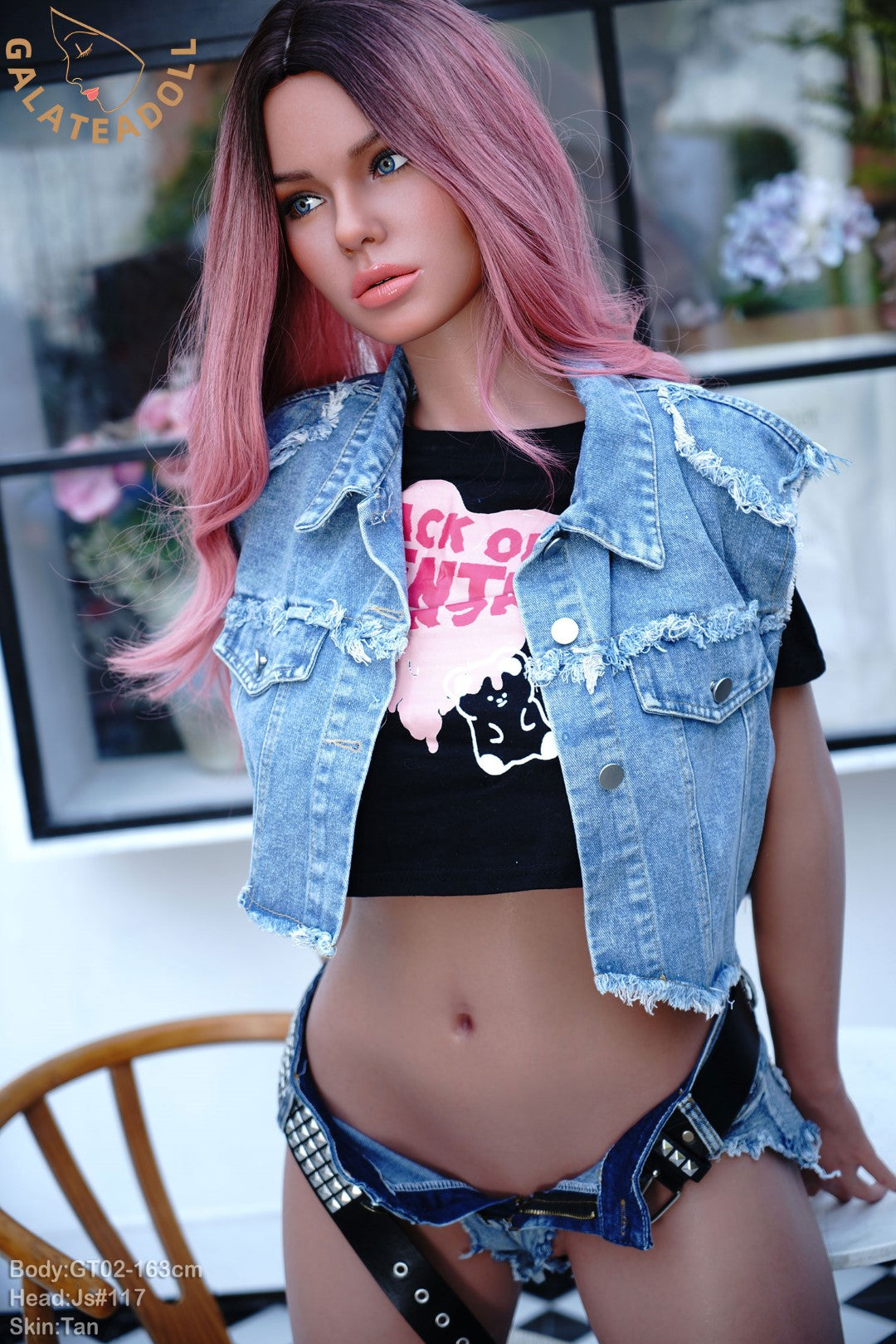 Belinda sexdukke (Galatea Doll 163 cm D-cup #117 silikone)