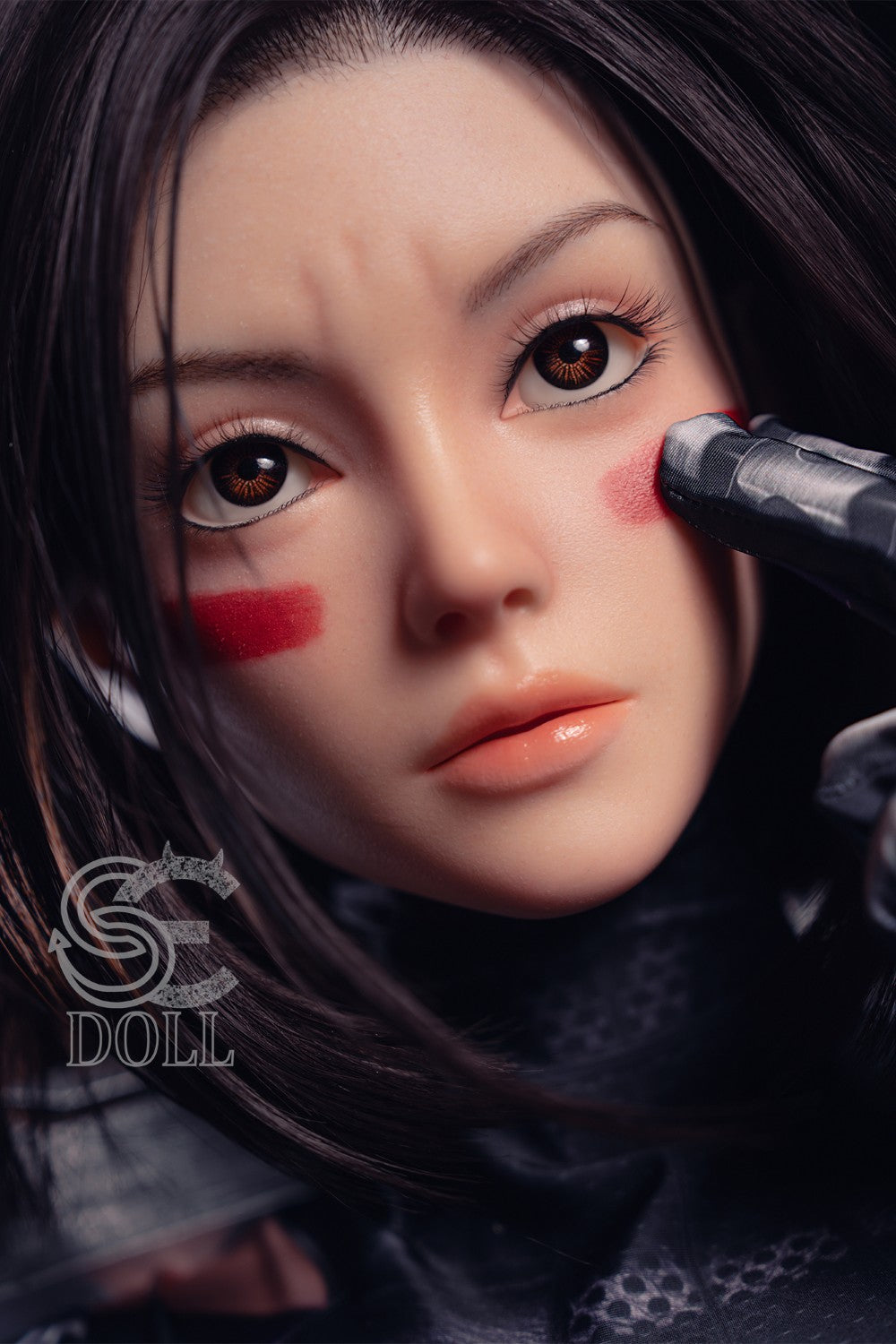 Oplyst. "Alita" sexdukke (SEDoll 161 cm e-cup #149SC silikone Pro)