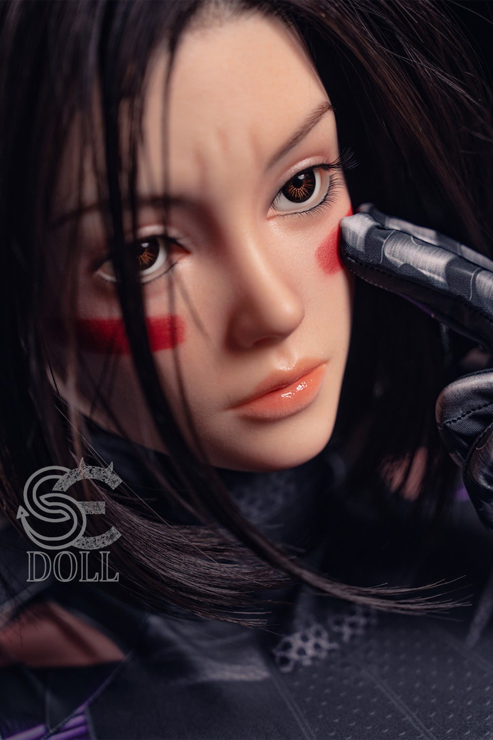 Oplyst. "Alita" sexdukke (SEDoll 161 cm e-cup #149SC silikone Pro)